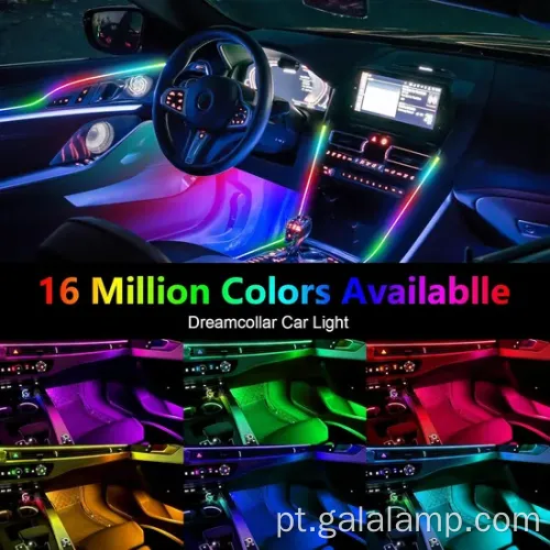 Vibrante Kit de faixa de luz LED LED Ambiance